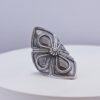 Silver Leaf AD Ring