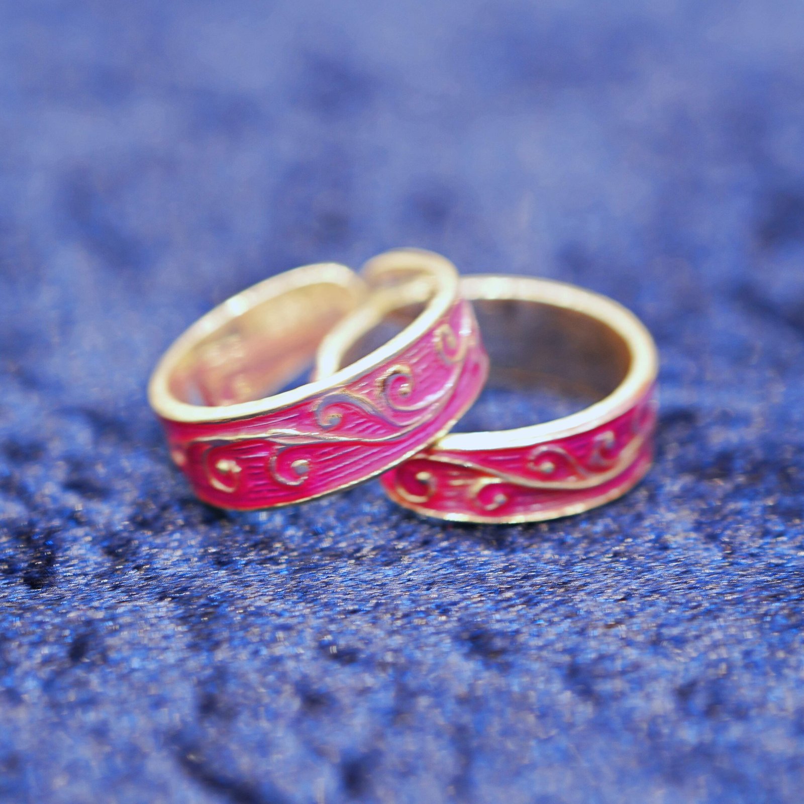 Silver Colored Pattern Modern Toe Ring