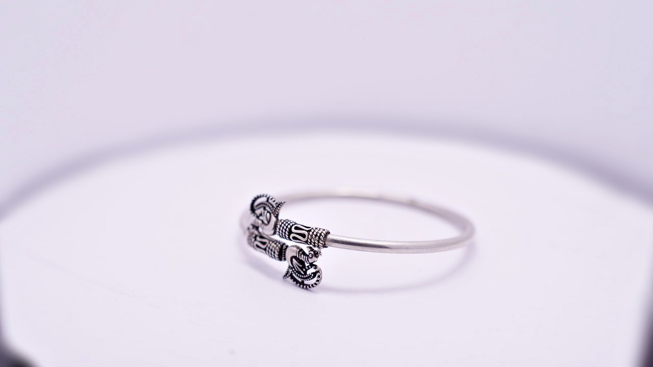 Traditional Peacock Kada