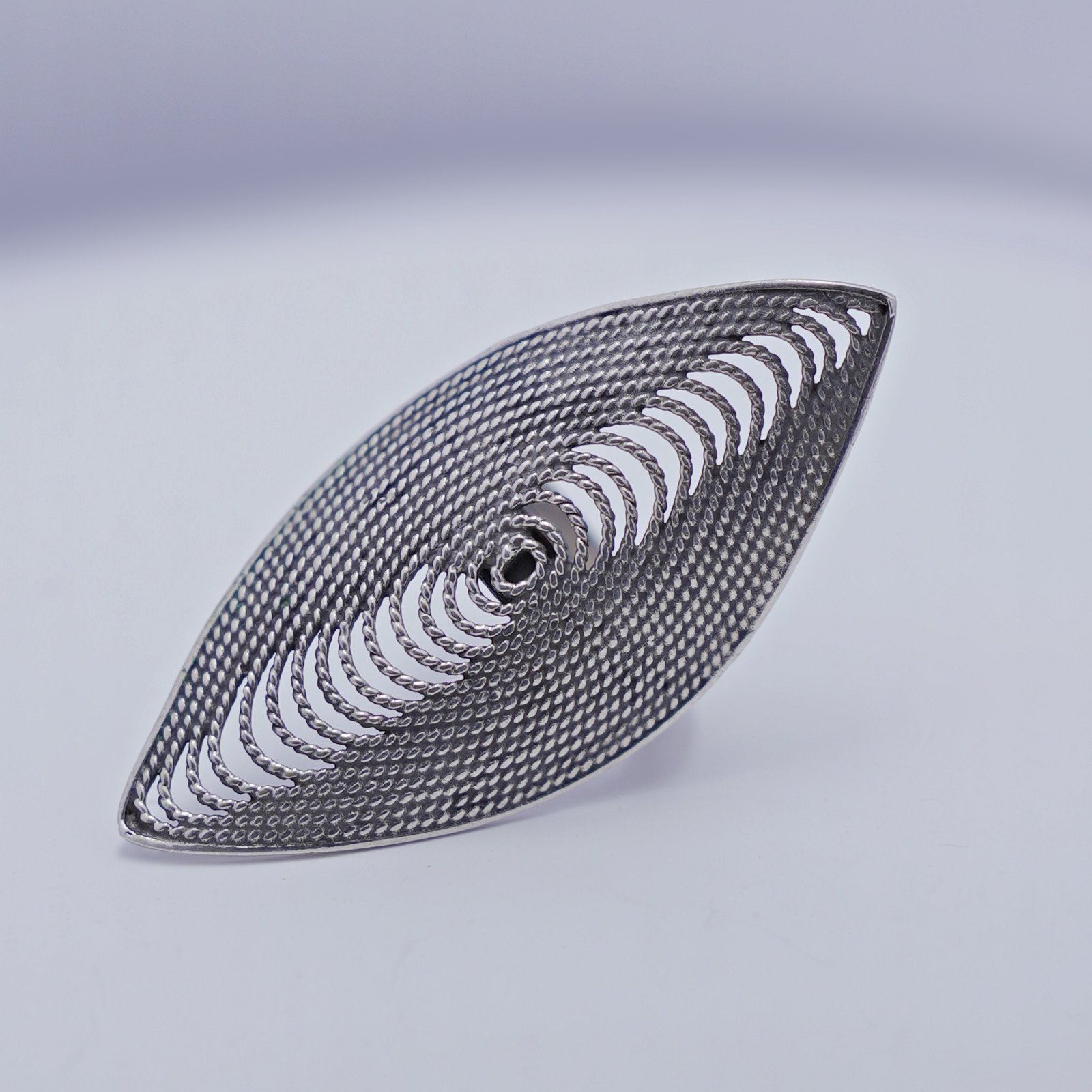 Silver Leaf AD Ring - Image 4