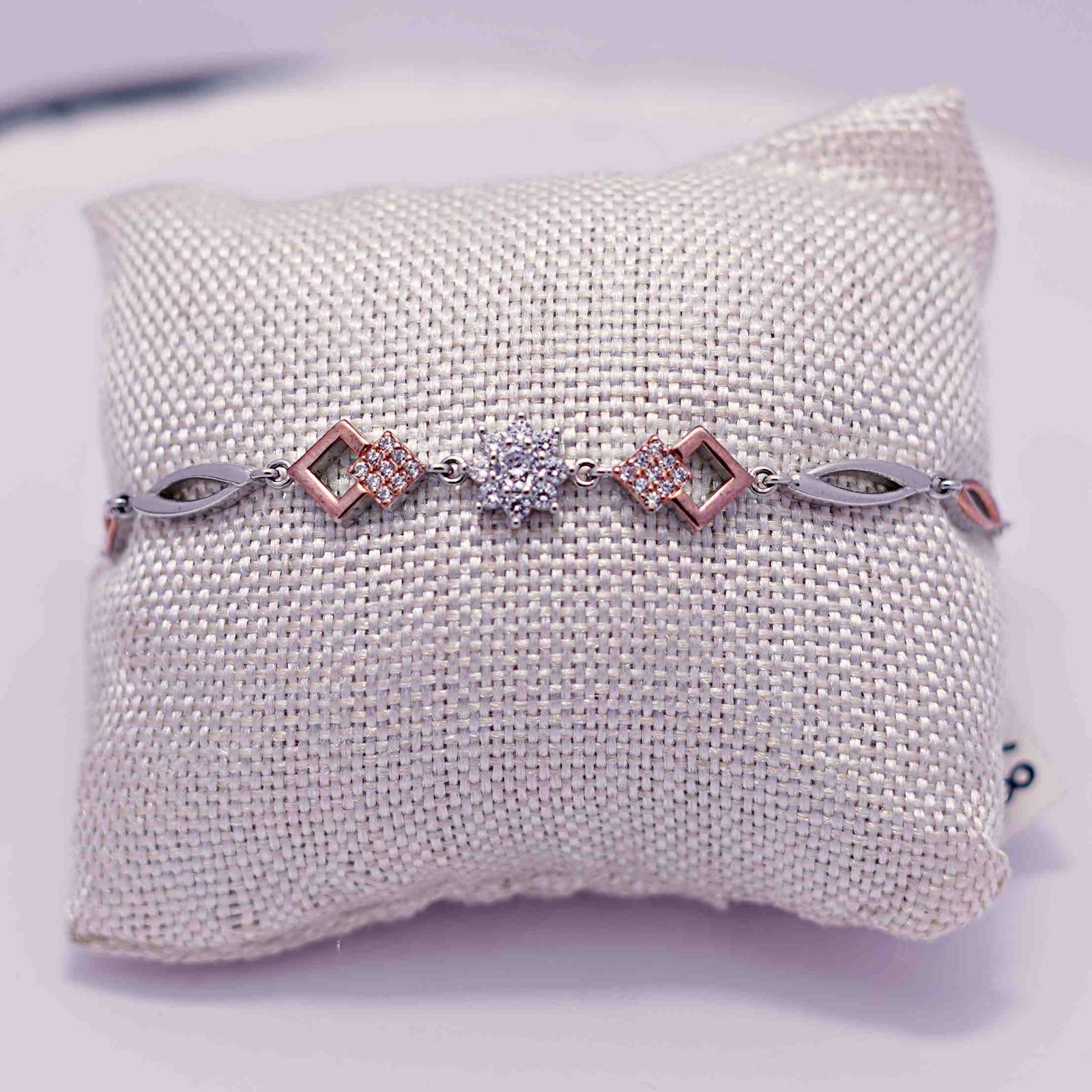 Silver Modern AD Bracelet - Image 2