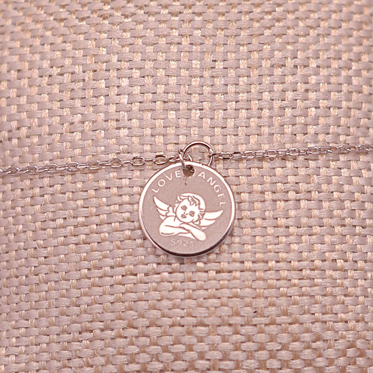 Floral Link Chain Charm Bracelet