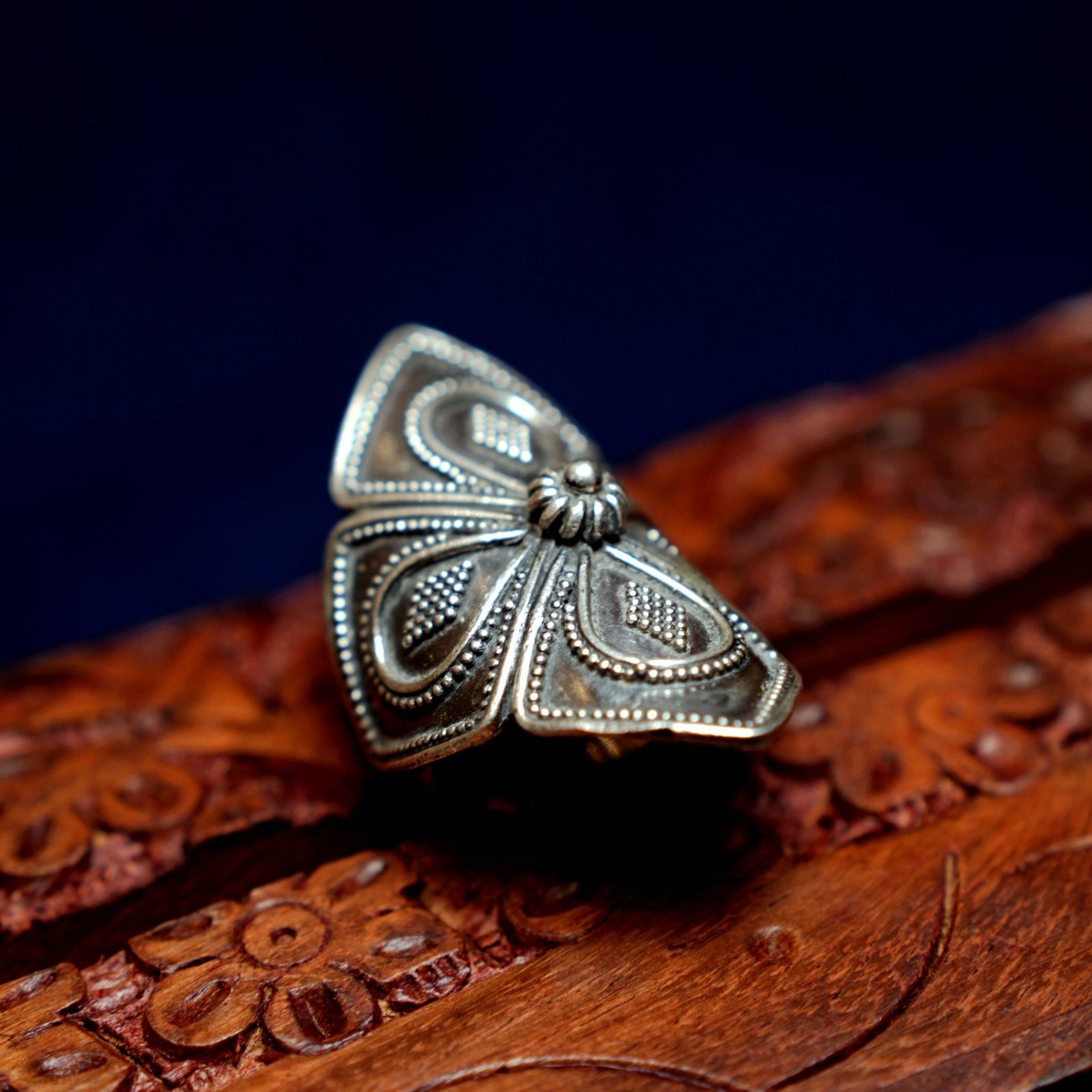Silver Leaf AD Ring - Image 3