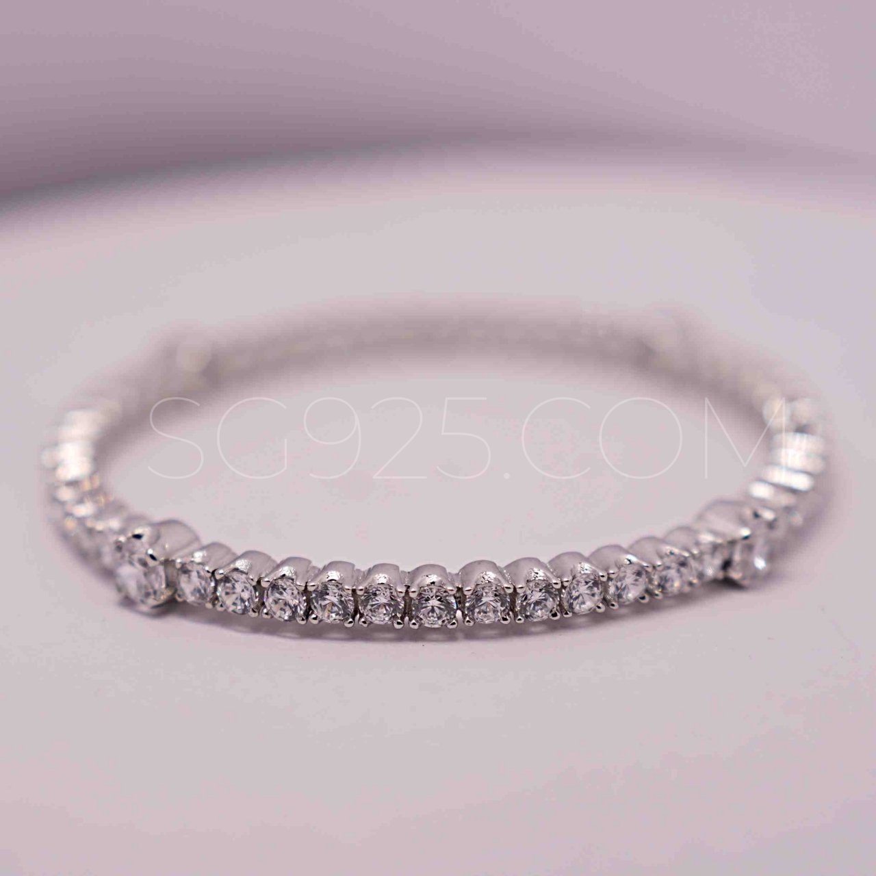 Silver Kada with AD - Image 3