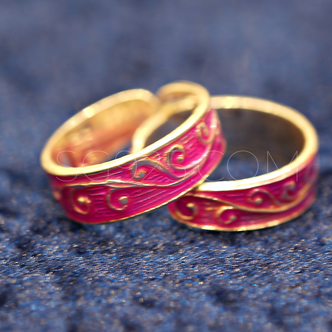 Silver Modern Petal AD Toe Ring - Image 4