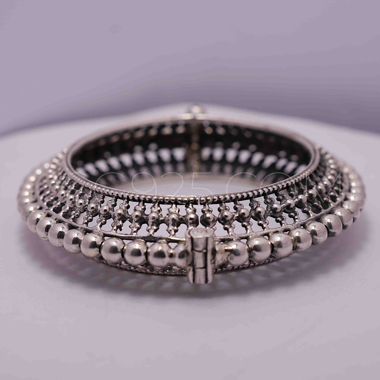 Traditional oxidised single Kada - Image 3